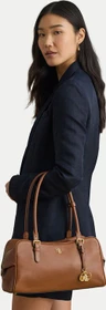 Ralph Lauren Marcy Large Schultertasche lauren tan