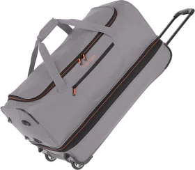 Travelite Basics Rollenreisetasche L erweiterbar grau