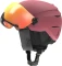 Atomic Savor Visor Stereo Helm maroon Vorschaubild