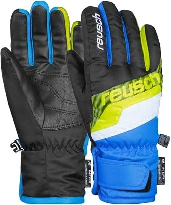 Reusch Dario R-Tex XT Skihandschuhe black/brilliant blue (Junior)