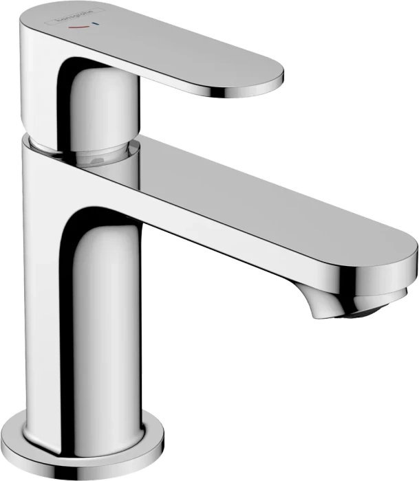 Hansgrohe Rebris S Einhebel-Waschtischmischer 80 CoolStart mit Metall Zugstangen-Ablaufgarnitur chrom
