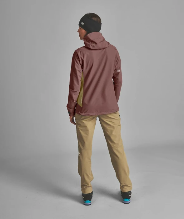 Ortovox Seceda Softshell Funktionsjacke chestnut (Damen)