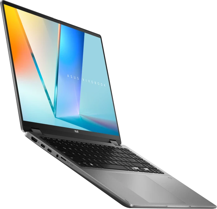 ASUS VivoBook S 16 Flip TP3607AA-SI058W, Matte Gray, Core Ultra 9 386H, 32GB RAM, 1TB SSD, DE