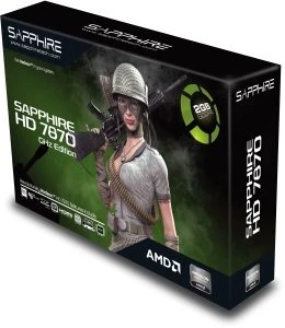 Sapphire Radeon HD 7870 GHz Edition, 2GB GDDR5, DVI, HDMI, 2x mDP, lite retail
