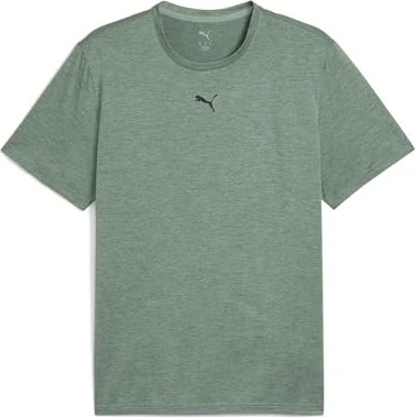 Puma TAD Essentials Funktionsshirt kurzarm green moon heather (Herren)
