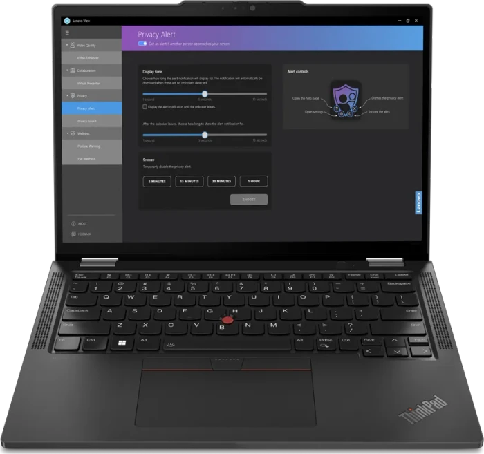 Lenovo ThinkPad X13 2-in-1 G5 (Intel), Black, Core Ultra 7 155U, 16GB RAM, 512GB SSD, DE