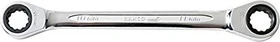 Bahco 1320RM-16-17 Doppelringratschenschlüssel, 16/17x200mm