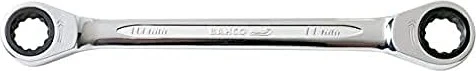 Bahco 1320RM-16-17 Doppelringratschenschlüssel, 16/17x200mm