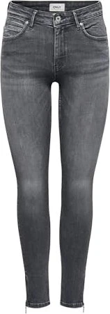 ONLY Skinny Mid Kendell Jeans medium grey denim (Damen)