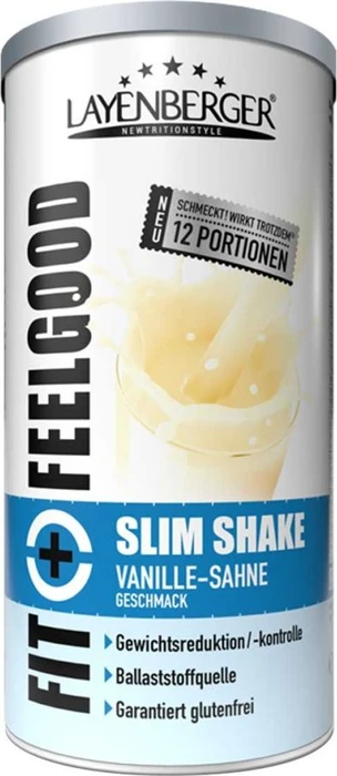 Fit + Feelgood Slim Shake Vanille-Sahne, 396g