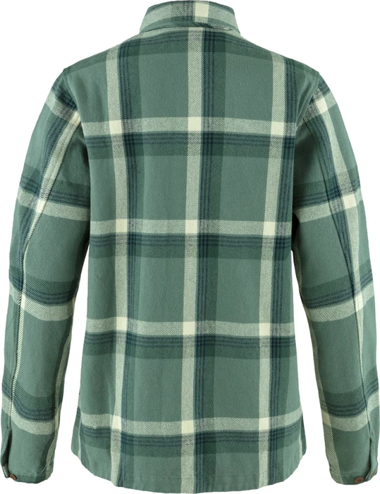 Fjällräven Singi Flannel Hemd langarm patina green/deep patina (Damen)