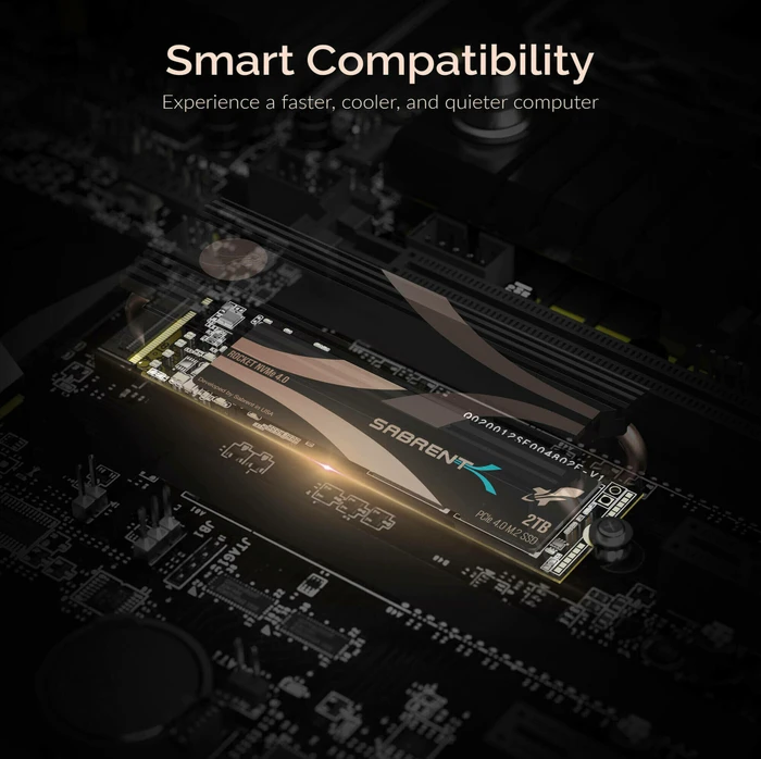 Sabrent Rocket NVMe PCIe 4.0 2TB, M.2 2280 / M-Key / PCIe 4.0 x4