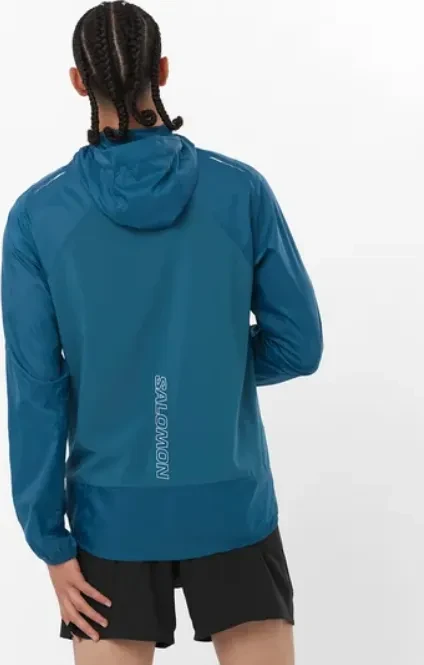 Salomon Bonatti Cross Wind Funktionsjacke deep dive (Herren)
