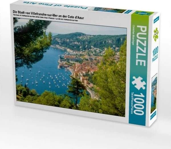 Calvendo Die Stadt von Villefranche-sur-Mer an der Cote d'Azur