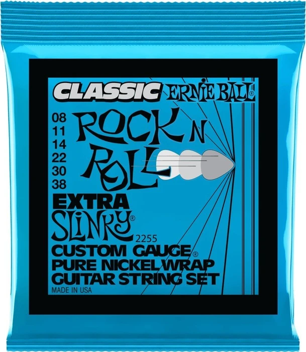 Ernie Ball Classic Rock n Roll Pure Nickel Wrap Extra Slinky