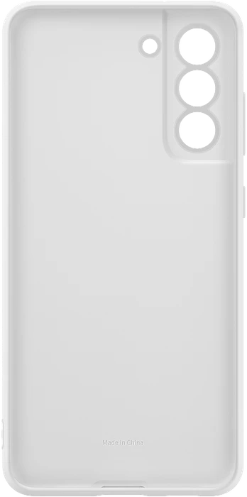 Samsung Silicone Cover für Galaxy S21 FE White