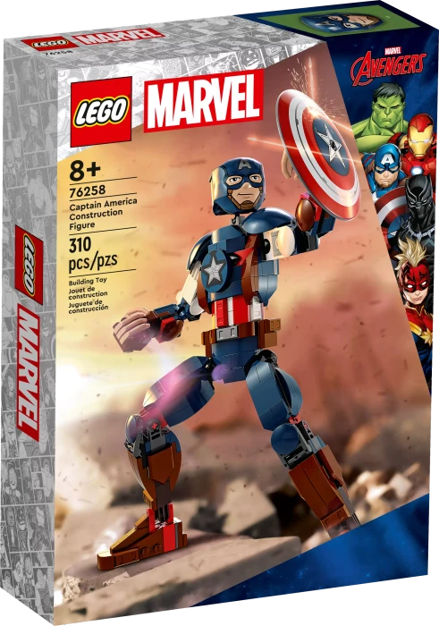 LEGO Marvel Super Heroes Spielset - Captain America Baufigur