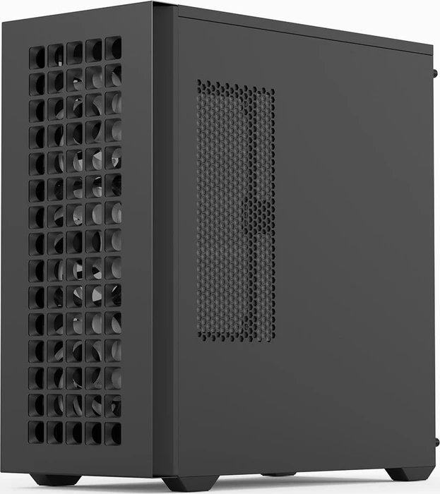 AeroCool D502A Black, Glasfenster