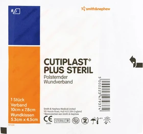 Cutiplast Plus Steril, 7.8 x 10cm, 1 Stück