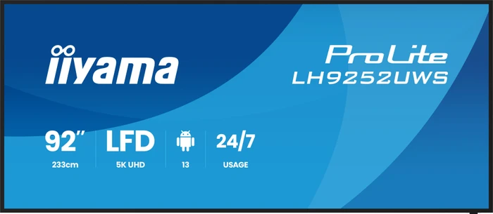 iiyama ProLite LH9252UWS-B1AG, 91.5"
