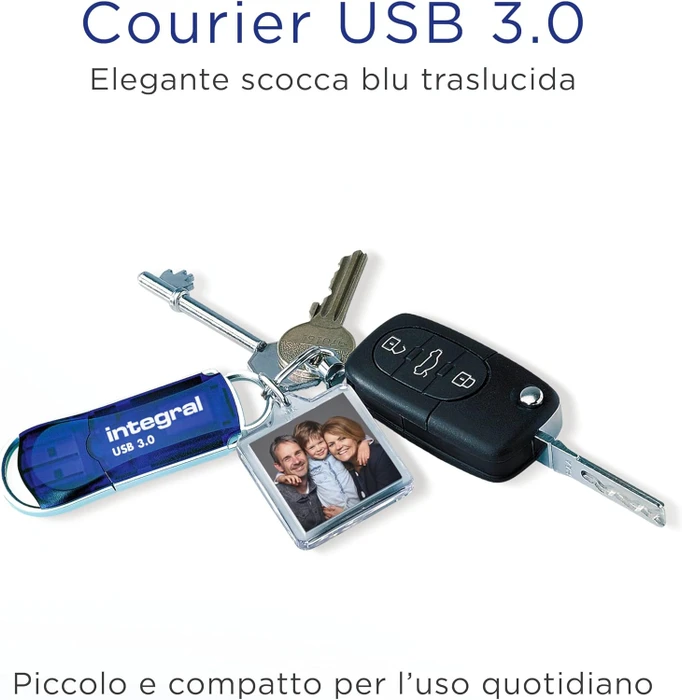 Integral Courier 256GB, USB-A, USB 3.2 Gen 1×1