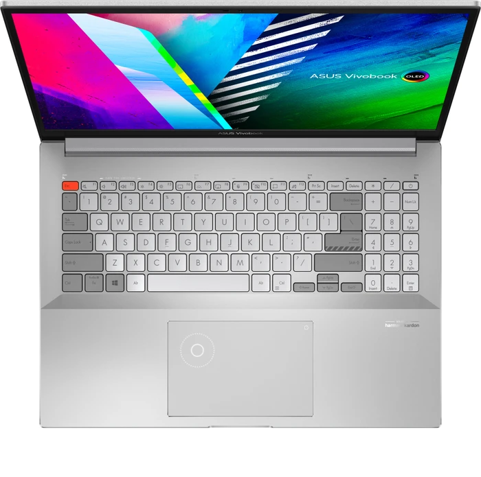 ASUS VivoBook Pro 16X OLED M7600QC-L2070, Meteor White, Ryzen 7 5800H, 16GB RAM, 512GB SSD, GeForce RTX 3050, DE, EDU
