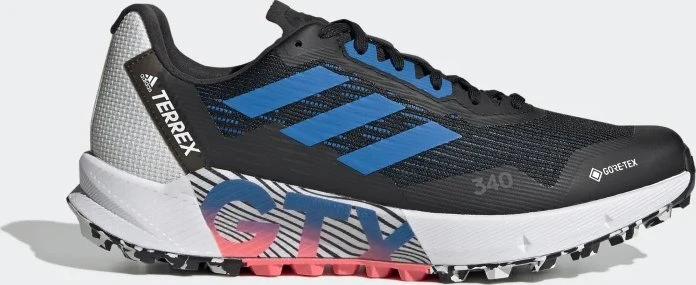 adidas Terrex Agravic Flow 2.0 GTX core black/blue rush/turbo (Herren)