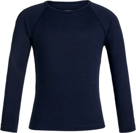 Icebreaker Merino 200 Oasis Crewe Funktionsshirt langarm midnight navy (Junior)