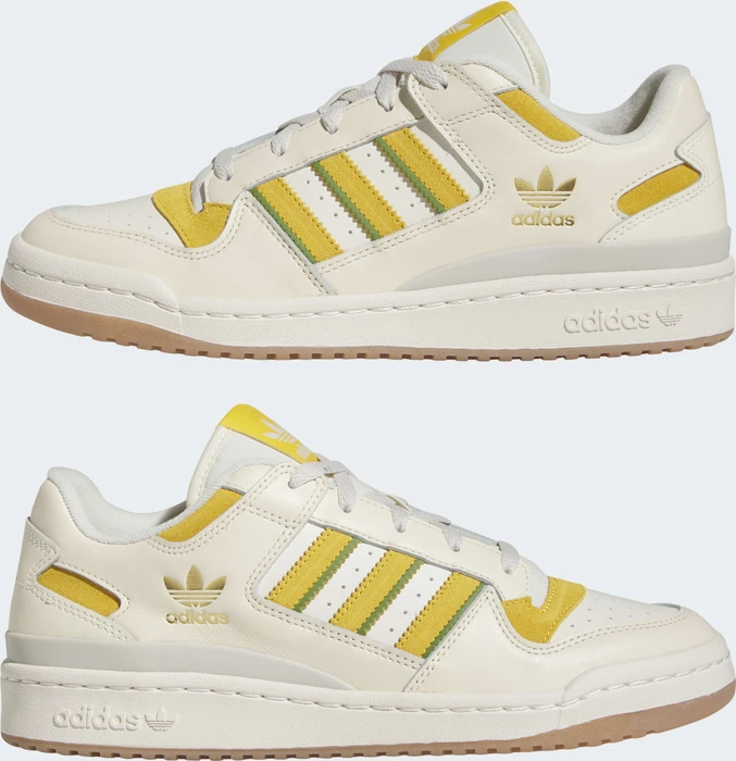 adidas Forum Low CL cream white/bold gold/crew green