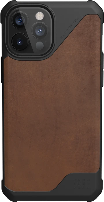 UAG Metropolis LT Case für Apple iPhone 12 Pro Max LTHR ARMR Brown