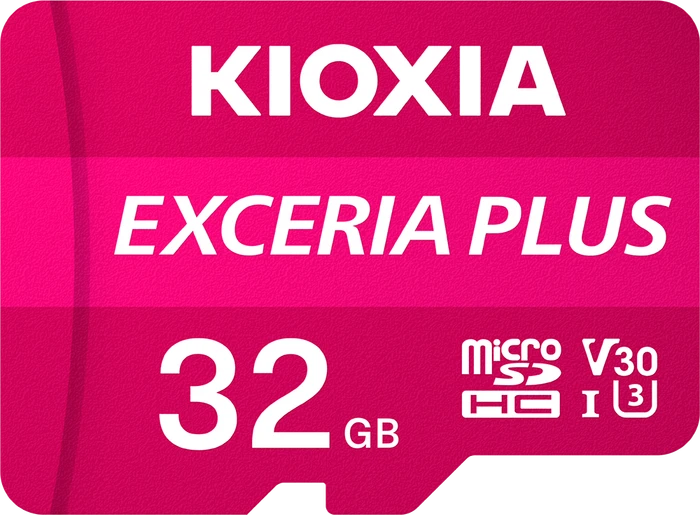 KIOXIA EXCERIA PLUS, microSD UHS-I U3, A1, V30