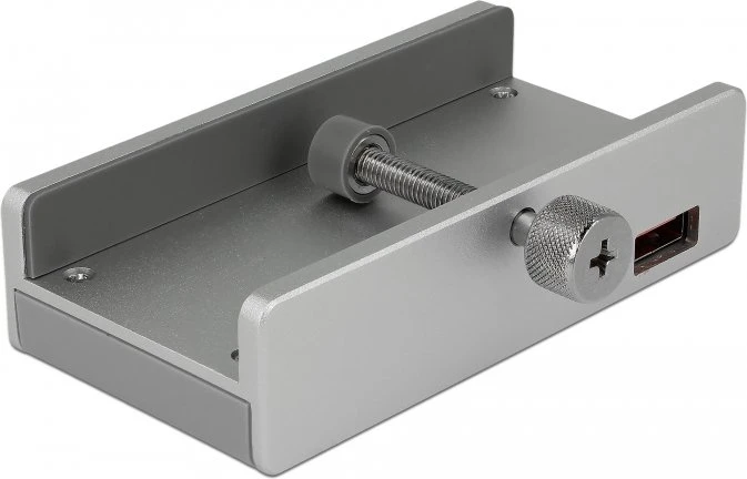 DeLOCK 4-Port USB-Hub mit Feststellschraube, 4x USB-A 3.0, USB-A 3.0 [Buchse]