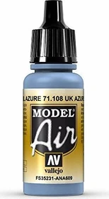 Vallejo Model Air 108 u.k. azure, 17ml