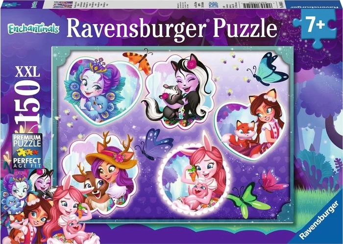 Ravensburger Puzzle Enchantimals und ihre Begleiter
