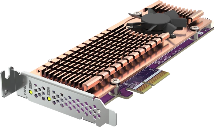 QNAP QM2 Expansion Card, 2x M.2 PCIe, PCIe 3.0 x4