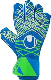uhlsport Aquasoft Torwarthandschuhe pacific blue/fluo green/white