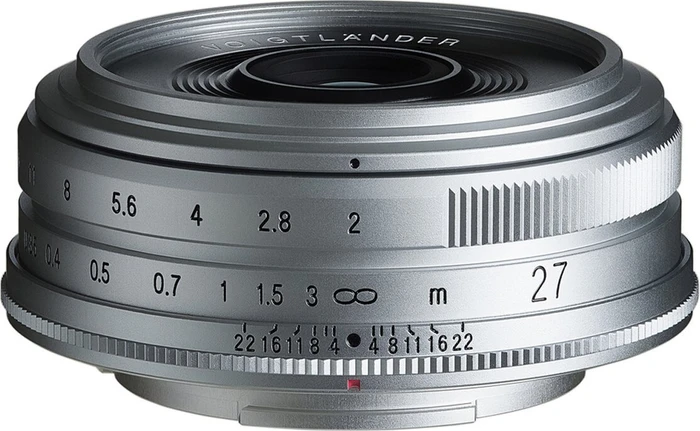 Voigtländer Ultron 27mm 2.0 für Fujifilm X silber