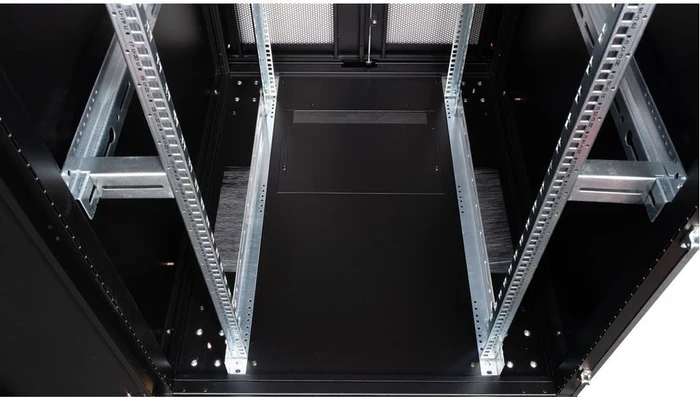 Roline / Secomp Pro Serie 19" Serverschrank 36HE, montiert, Gitternetztür, IP20, RAL 9005, 1000mm tief