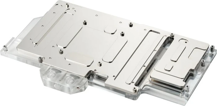 Phanteks Glacier G30 Strix chrome, mit Backplate