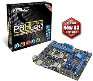 ASUS P8H61-M LE/USB3 Rev 3.0 (Intel 1155)