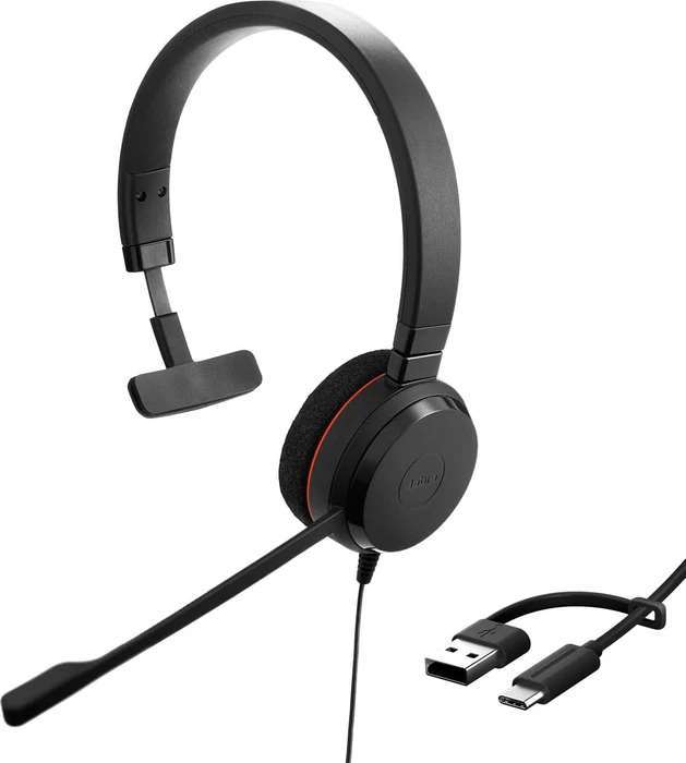 Jabra Evolve 20 Mono MS USB-C/A
