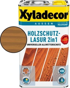 Xyladecor Holzschutz-Lasur eiche hell,   4l