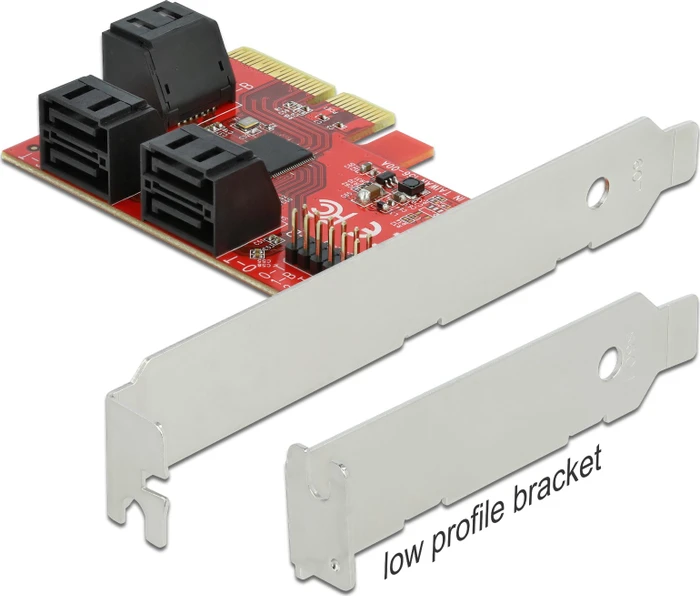 DeLOCK 6x SATA, PCIe 3.0 x4