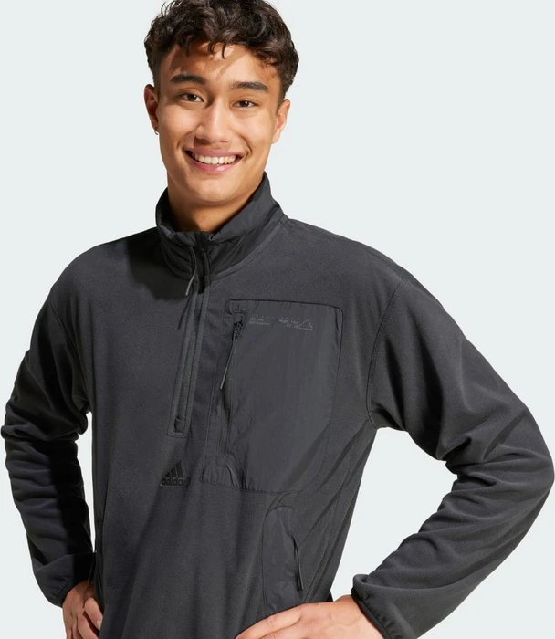 adidas City Escape Polar Fleece 1/2 Zip Pullover schwarz (Herren)