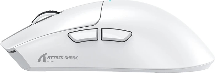 Attack Shark X11 Wireless Gaming Mouse weiß, inkl. Grip Tape, USB/Bluetooth