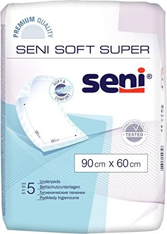 Seni Soft Super 90 x 60cm Bettschutzeinlage