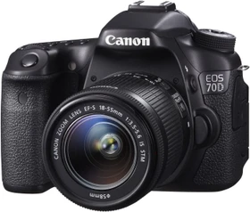 Canon EOS 70D mit Objektiv EF-S 18-200mm 3.5-5.6 IS