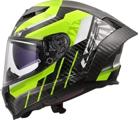 LS2 FF807 Dragon Carbon Trax schwarz/gelb/grau