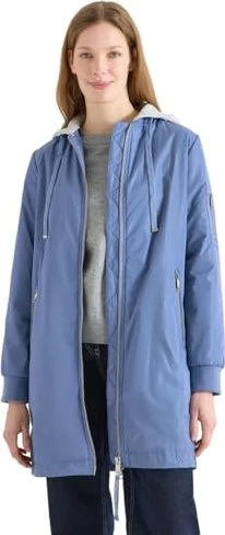 CECIL Langer Blouson Mantel coal blue (Damen)