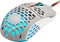 Cooler Master MasterMouse MM711 Retro RGB Gaming Maus grau/hellblau/rot, USB Vorschaubild